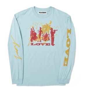 ✨ Playboy by PacSun Graphic Long Sleeve Tee – Size Small – Never Worn ✨